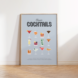 Classic Cocktail Print