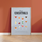 Classic Cocktail Print