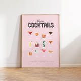 Classic Cocktail Print