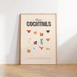 Classic Cocktail Print