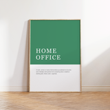 Home Office Definition Print