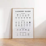 Laundry Guide Print