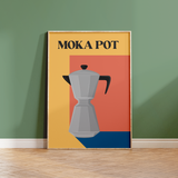 Moka Pot Coffee Print