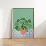 Chinese Money Plant Print